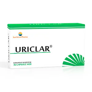 Uriclar, 36 capsule moi, Sun Wave Pharma