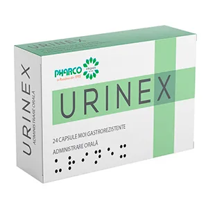 Urinex, 24 capsule moi gastrorezistente, Pharco Impex 93