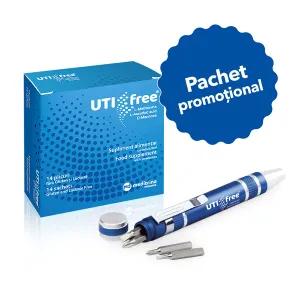 UTI-Free pulbere, 14 plicuri + pix multi-tool CADOU, Meditrina Pharmaceuticals
