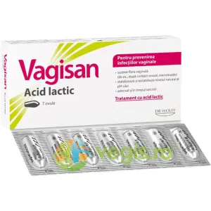 Vagisan Acid Lactic, 7 ovule, Queisser Pharma  