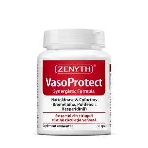 VasoProtect pentru circulatie si vase de sange, 30 Capsule, Zenyth