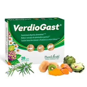 VerdioGast, 20 capsule, Plantextrakt