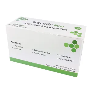 Verino Pro test rapid antigen Covid nazo-orofaringian, 1 bucata, Axabio Medical