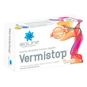Vermistop, 30 comprimate, AC Helcor Pharma