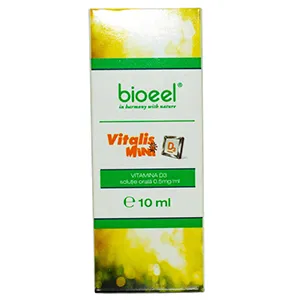 Vitalis Mini D3 solutie orala, 10 ml, Bio Eel