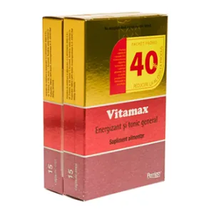 Vitamax, 15 capsule moi 1+1, Omega Pharma