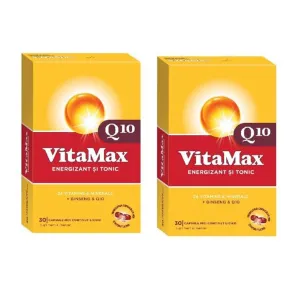 Vitamax Q10, 30 capsule 2 la pret de 1 PROMO, Omega Pharma