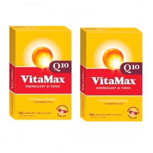 Vitamax Q10, 30 capsule moi 1+1 cu 75% reducere, Omega Pharma