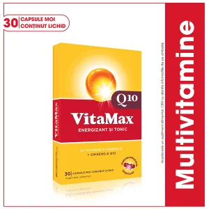 Vitamax Q10, 30 capsule moi, Perrigo Romania