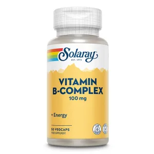 Vitamin B-Complex 100, 50 capsule vegetale, Secom