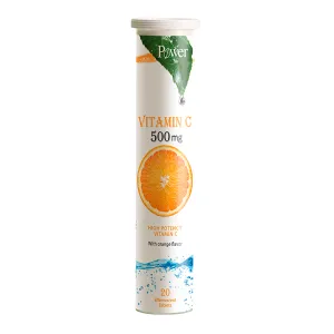 Vitamin C 500mg, 20 tablete efervescente, Power Of Nature International