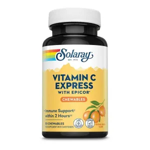 Vitamin C Express, 30 tablete masticabile, Secom