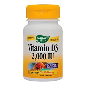 Vitamin D3 2000UI, 120 capsule moi, Secom
