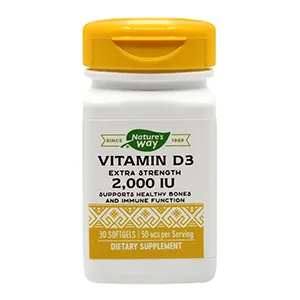 Vitamin D3 2000UI, 30 capsule moi, Secom
