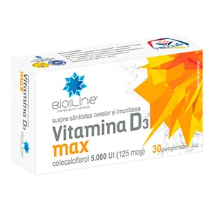Vitamina D3 max, 30 comprimate, AC Helcor Pharma