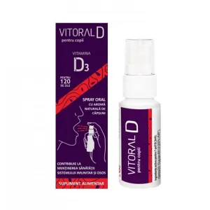 Vitoral D400 ui spray pentru copii, 25 ml, Vavian Pharma