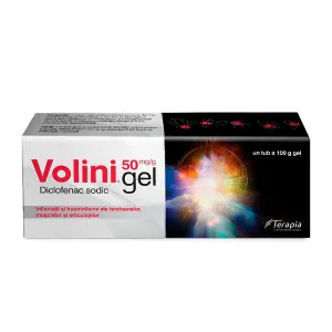 Volini 50mg/g gel, 100 g, Terapia