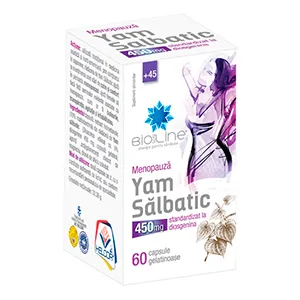 Yam Salbatic, 60 capsule, AC Helcor Pharma