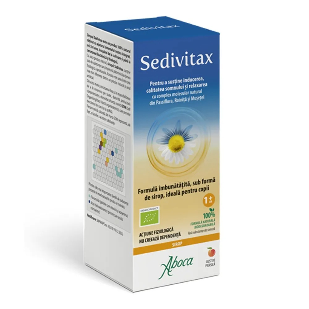 Sedivitax Bio sirop pentru copii, 220 grame, Aboca